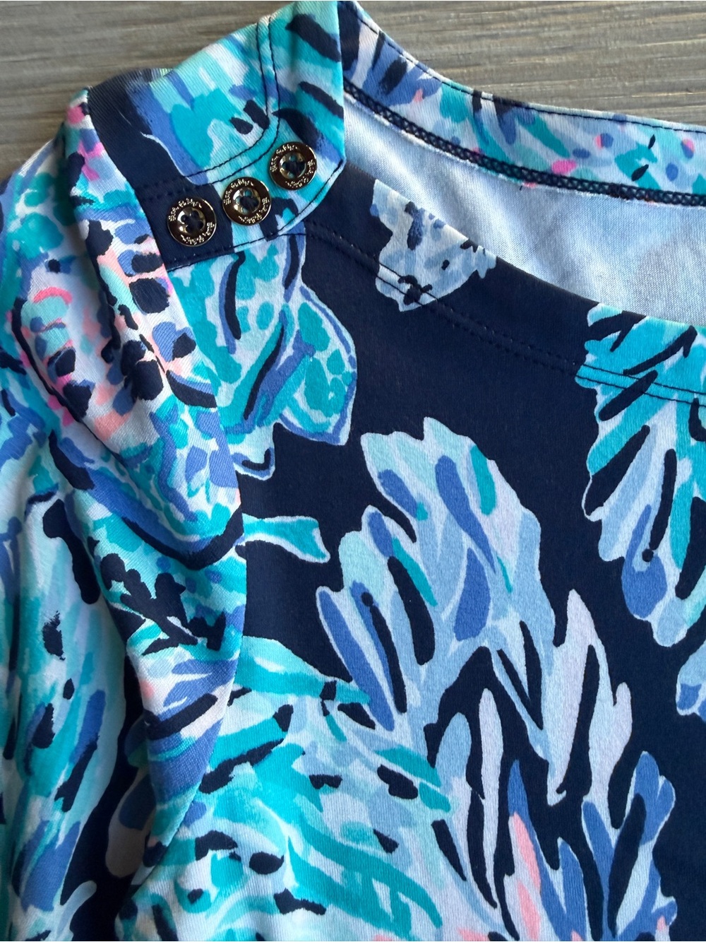 Lilly Pulitzer UPF50+ Sophie Dress with Bright Floral Print - Picture 3 of 11